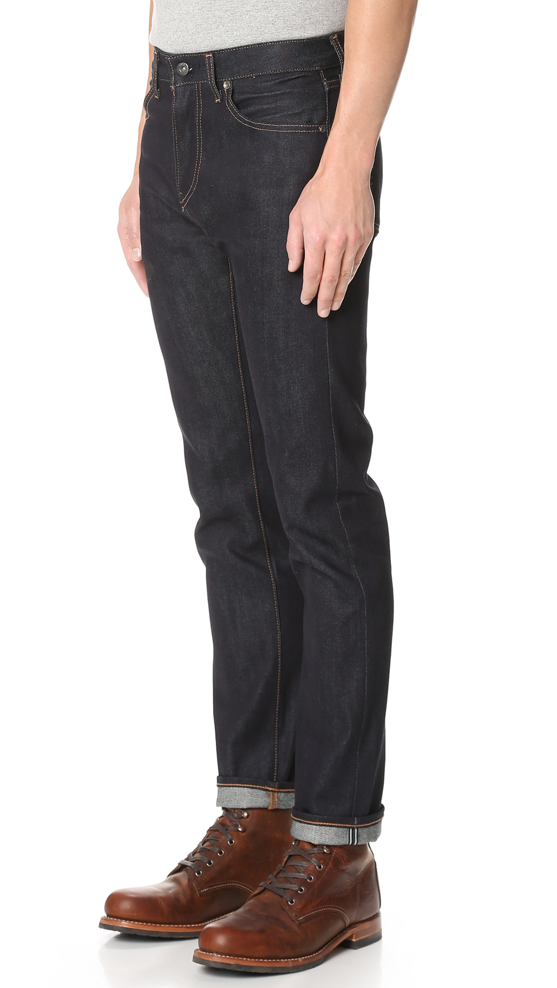 levi's tack slim selvedge